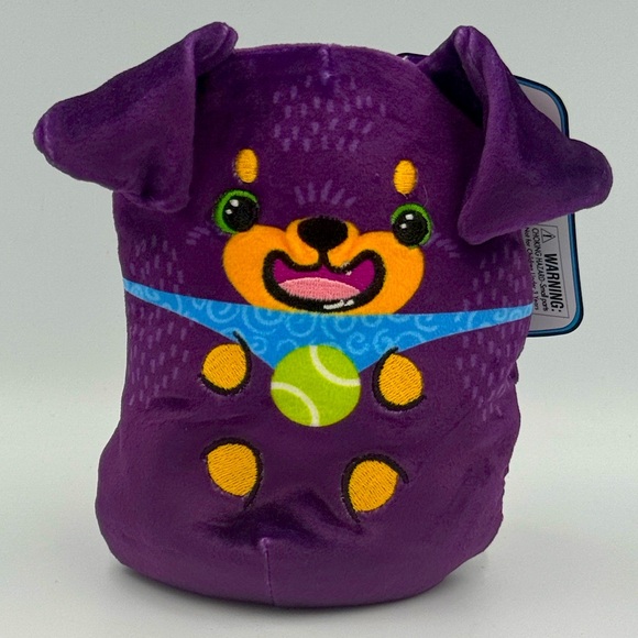 New Dogs vs Squirrels CHONKS #003 VINNIE Unboxed 6" Plush Toy Dog by Cepia - Picture 1 of 8